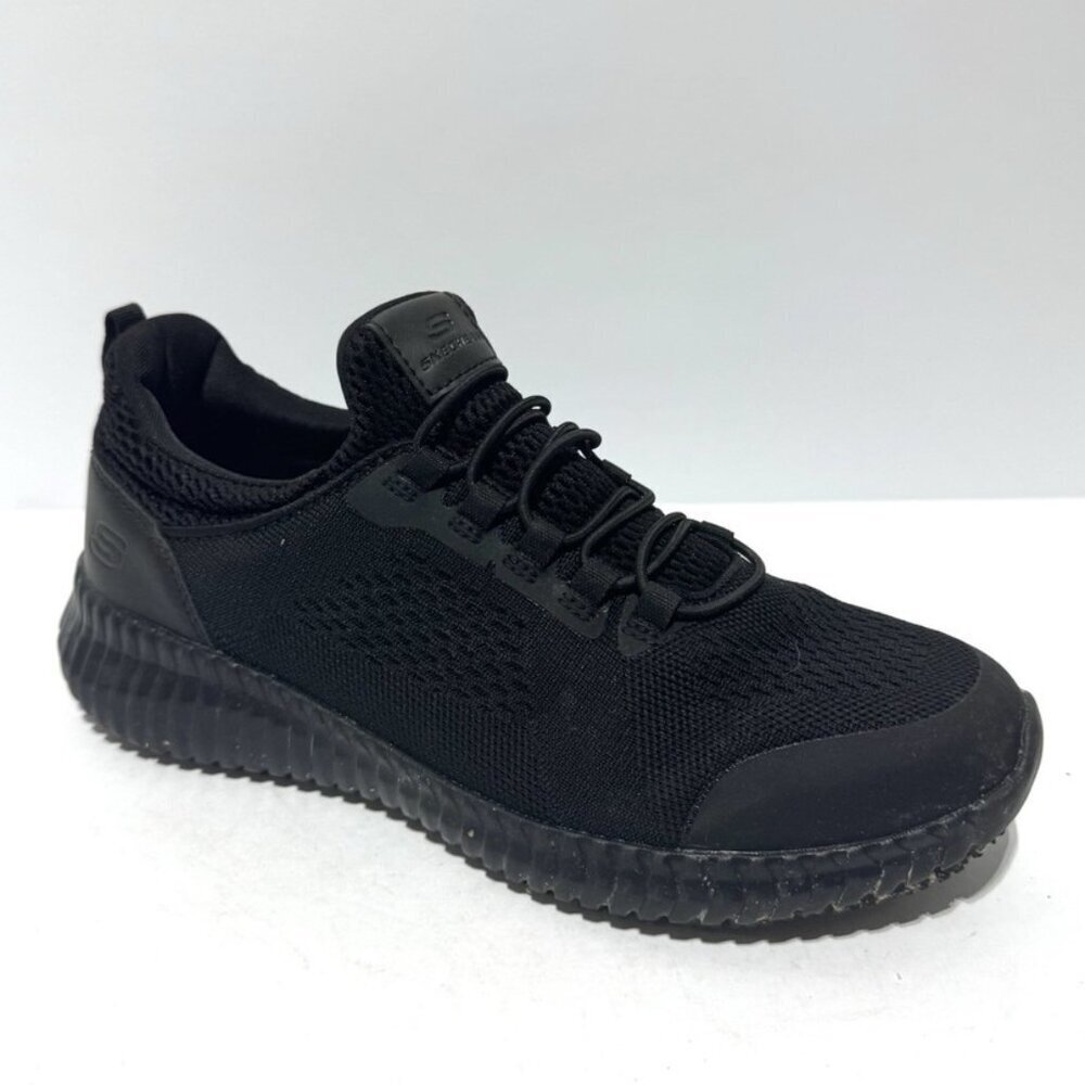 Skechers Womens Cessnock Carrboro Sneakers Black Size 8 M